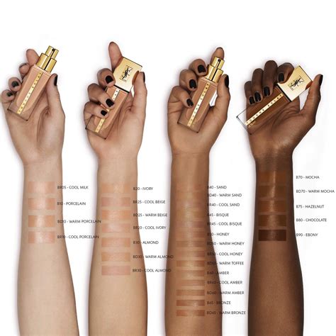 le teint touche eclat ysl|ysl touche eclat foundation shades.